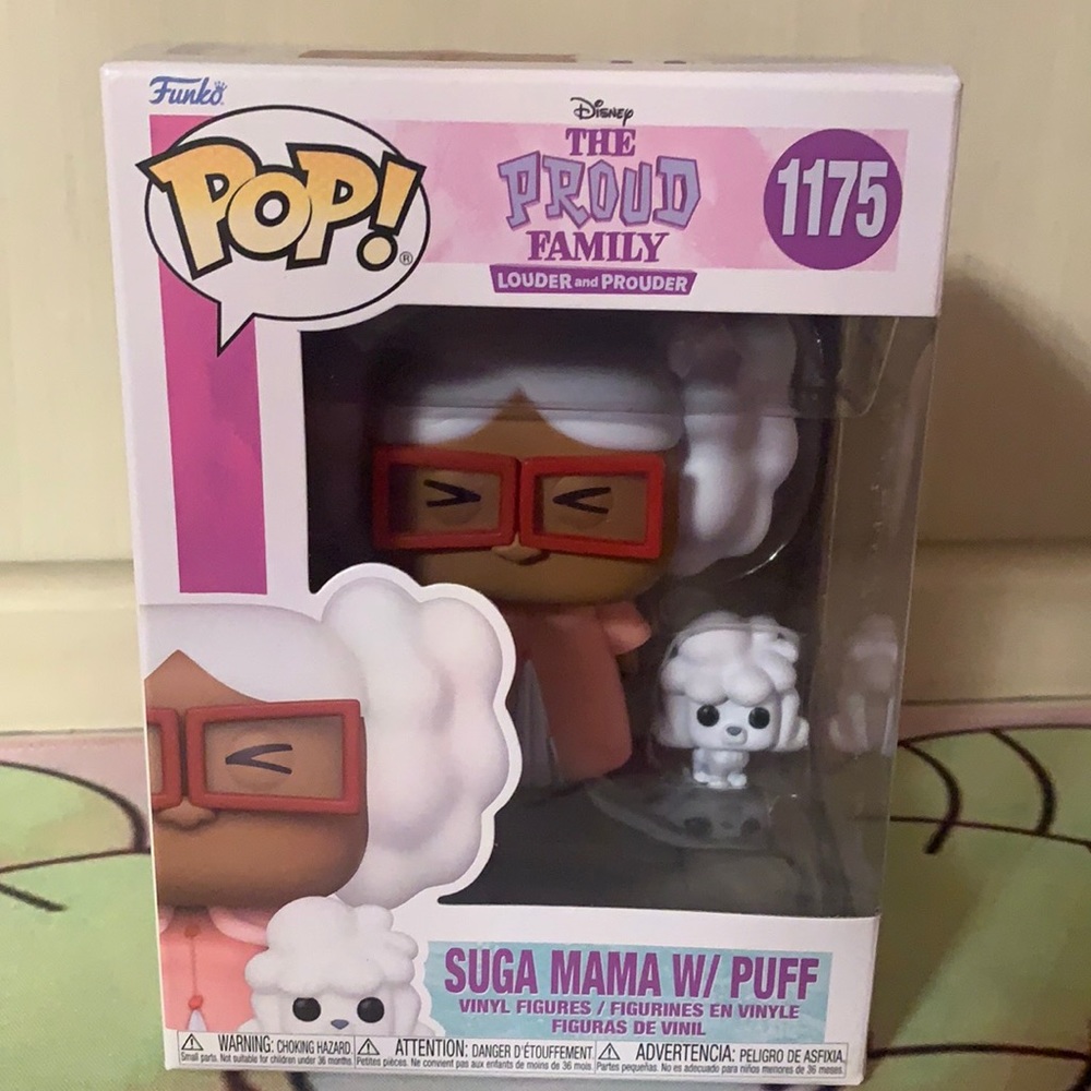 SOLD The Proud Family Louder and Prouder SUGA MAMA w/ PUFF 2022 Funk Pop!